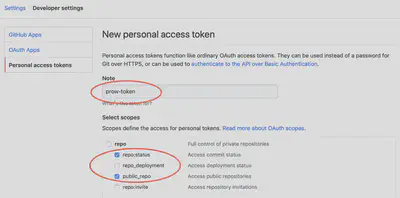 Github Tokens